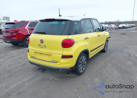 2019 Fiat 500L Trekking z USA, uszkodzony, nr VIN ZFBNFADH0KZ042437